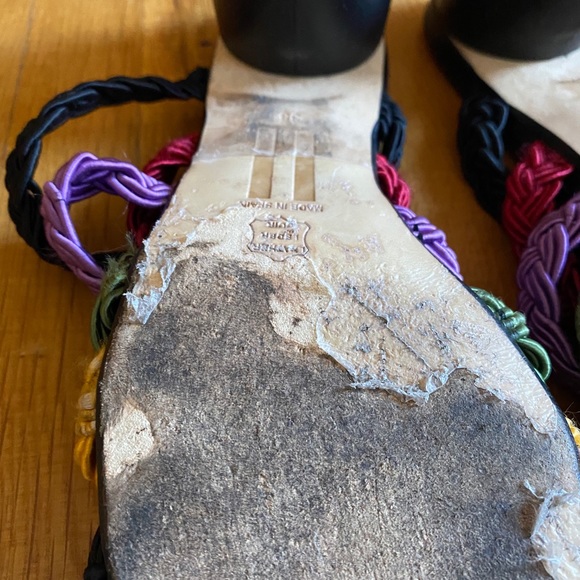 Miista high heeled color strap shoes - Picture 4 of 9